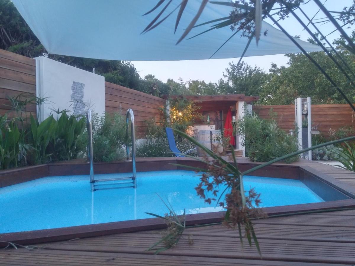 Secret Garden - Chez Gilles Et Tra - Maison D Hote -T2 Super Mignon, Neuf Et Independant , Dans Cadre Agreable Et Zen Valergues Luaran gambar